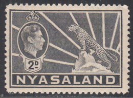 NYASALAND     SCOTT NO.  57    MINT HINGED      YEAR  1937 - Nyasaland (1907-1953)