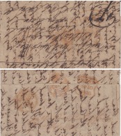India  1840  First  Anglo Afghan War Hand Struck  Letter Sheet From Jullundher   #  93063  Inde  Indien - ...-1852 Voorfilatelie