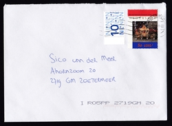 Netherlands: Cover, 2011, 2 Stamps, Golden Carriage Of Dutch Royal Family, Royalty (traces Of Use) - Briefe U. Dokumente