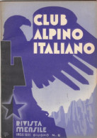 CLUB ALPINO ITALIANO -    Giugno 1935   (80810) - First Editions