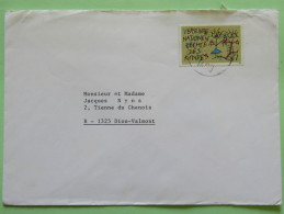 United Nations (Vienna) 1992 Cover To Belgium - Rights Of The Children - Cartas & Documentos