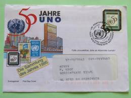 United Nations (Vienna) 1995 FDC Cover To Holland - 50 Anniv. U.N. - Cartas & Documentos