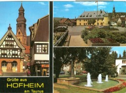 AK Hofheim Am Taunus 1985 Altes Rathaus Kellerei Ambett-Brunnen - Hofheim