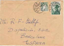 20361. Frontal DURLAS EILE (irlanda) Eyre 1953 - Briefe U. Dokumente