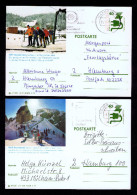 Sky Winter Sports BAYRISCHZELL MARIENHEIDE (2) Postal Stationery 1975+76 Gc2674 - Jet Ski