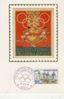 CPSMGF (sport)   Jeux Olympiques Mexique 1968 (premier Jour (b Bureau) - Olympische Spiele