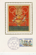 CPSMGF (sport)   Jeux Olympiques Mexique 1968 (premier Jour (b Bureau) - Olympic Games