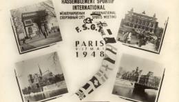 CPSMPF (sport) Rassemblement Sportif International  PARIS 9-17 Mai 1948  (b Bureau) - Olympic Games