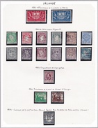 Irlande - Collection Vendue Page Par Page - Timbres Neufs *(avec Charnière) / Oblitérés- Qualité B/TB - Oblitérés