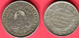 § 50 CENTAVOS  ( KM 161;2) TB+ 125 - Bolivie