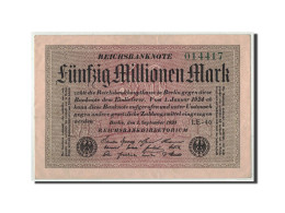 Billet, Allemagne, 50 Millionen Mark, 1923, 1923-09-01, KM:109c, TTB - 50 Miljoen Mark