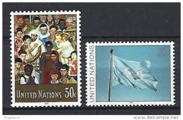 UNITED NATIONS 1991   NEW YORK  - YVERT 595-596 - Other & Unclassified