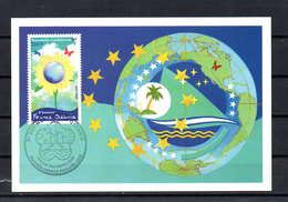 NOUVELLE CALEDONIE 2009 CARTE MAXIMUM TIMBRES N°1070/71 3 IEME SOMMET FRANCE-OCEANIE - Tarjetas – Máxima