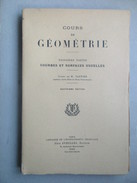 Cours De Géométrie "3° Partie" (M. Vasnier) éditions Léon Eyrolles De 1942 - 18 Años Y Más