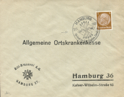 Carta Con Matasellos Conmemorativo De La Llegada De La Legión Cóndor, En Hamburgo, El 31/5/39. Peso=... - Lettres & Documents