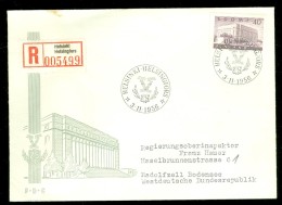 AANGETEKEND BRIEFOMSLAG Uit 1956 Van HELSINKI Naar RADOLFZELL  (10.525zad) - Storia Postale