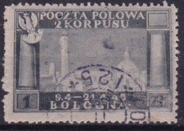 POLAND II Pol Corps 1946 Fi 3 Used - Liberation Labels