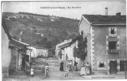 CARTE POSTALE ANCIENNE DE POISSONS  -   RUE HYARDELLE - Poissons