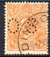 T1876 - AUSTRALIA , Official Stampa Gibbons N. O97 Wmk 7 P.13 1/2x12 1/2 Usato . - Service