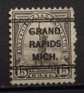 USA - Precancels Vorausentwertung / GRAND RAPIDS MICH.    (R55) - Vorausentwertungen