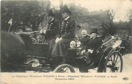 LE PRESIDENT WOODROW WILSON à PARIS - DECEMBRE 1918. - Presidents