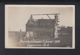 Schweiz AK Sturmkatastrophe Eggersriet 1919 - Eggersriet