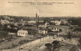 MINES DE LA LUCETTE LE GENEST VUE D ENSEMBLE DES ATELIERS - Le Genest Saint Isle