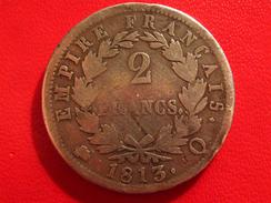 2 Francs Napoléon Ier 1813 Q Perpignan 3029 - 2 Francs
