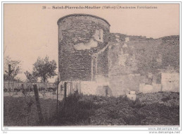 58. Nievre : Saint Pierre Le Moutier  :  Anciennes Fortifications . - Saint Pierre Le Moutier