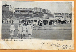 Zandvoort Het Strand 1903 Postcard - Zandvoort