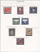 Allemagne - Collection Vendue Page Par Page - Timbres Oblitérés/neufs * (avec Charnière) - Qualité B/TB - Oblitérés