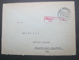 1947 , LAHR    , GEBÜHR BEZAHLT , Klare Stempel Auf Brief - Other & Unclassified