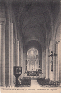 G , Cp , 79 , SAINT-JOUIN-de-MARNES , Intérieur De L'Église - Saint Jouin De Marnes