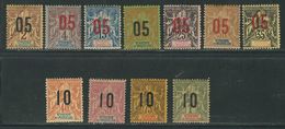 SPM N° 94 à 104 *Obl. - Unused Stamps