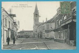 CPA 5 - Le Poste Place Carnot BOBIGNY 93 - Bobigny