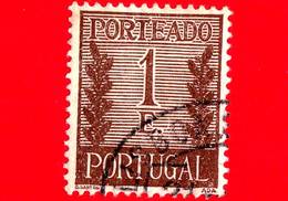 PORTOGALLO - Usato - 1940 - Segnatasse - Numeri - Marche Da Bollo - 1 - Oblitérés