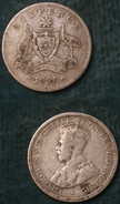 M_p> Australia Six 6 Pence 1920 M In Argento - Moneta NON COMUNE - Sixpence