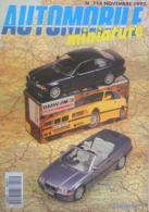 AUTOMOBILE MINIATURE - N.114 - NOVEMBRE 1993 - BMW SERIE 3 1/24 1/43 - France
