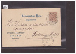 OESTERREICHISCHE POST DEJSINA - GANZSACHE - CARTE ENTIER POSTAL - Levant Autrichien