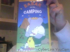 Cassette VHS De Babar Fait Du Camping - Kinder & Familie