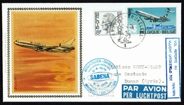 AEROPHILATELIE - Enveloppe Avec Cachet SABENA " BRUXELLES-DAMASCUS" Repris Au N° 783 Du Cat. Belge De L'Aérophilathélie. - Briefe U. Dokumente