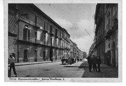 Cartolina  D´epoca     "   Torre Annunziata - Corso Umberto I  " - Torre Annunziata