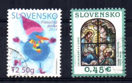 Slovakia - 2014 - Christmas - Used - Used Stamps