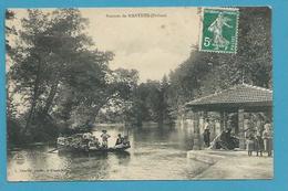 CPA - Lavandières Laveuses Blanchisseuses Lavoir - Source De MANTHES 26 - Sonstige & Ohne Zuordnung