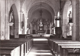 Carte Postale Des Années 50-60 De L'Yonne - Courson Les Carrières - L'intérieur De L'Eglise - Courson-les-Carrières