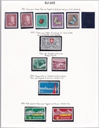 Suisse - Collection Vendue Page Par Page - Timbres Oblitérés / Neufs */** (avec Ou Sans Charnière) - Oblitérés