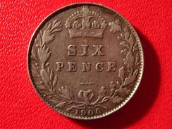 Royaume-Uni - UK - Six Pence 1906 3772 - H. 6 Pence