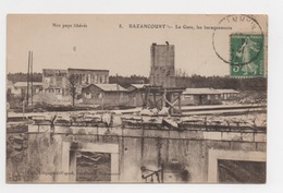 51 MARNE - BAZANCOURT La Gare, Les Baraquements (voir Descriptif) - Bazancourt