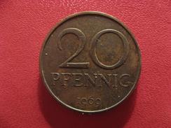 Allemagne République Démocratique - 20 Pfennig 1969 A 2784 - 20 Pfennig