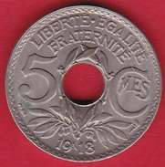 France 5 Centimes IIIe République Lindauer Grand Module - 1918 - SUP - 5 Centimes